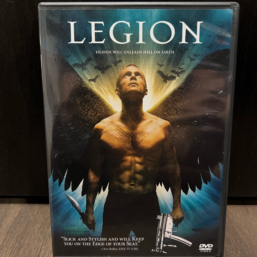 Legion Movie DVD 2010 Paul Bettany Tyrese Gibson Supernatural Horror CIB